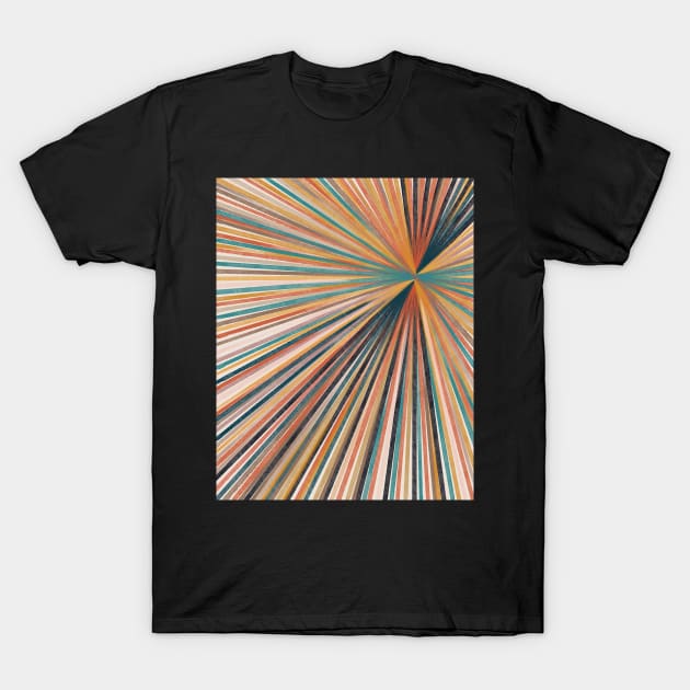 Summer Burst Art Print T-Shirt by ALICIABOCK